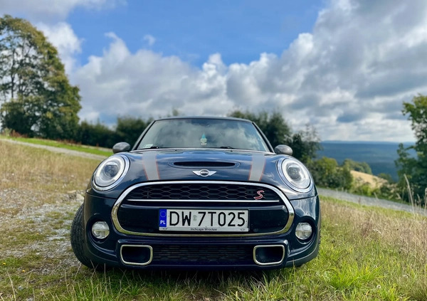 MINI Cooper S cena 83000 przebieg: 56000, rok produkcji 2017 z Wrocław małe 466